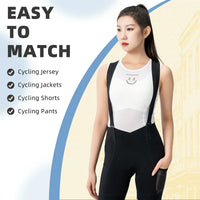 ROCKBROS Breathable Mesh Sleeveless Quick Dry Slim Cycling Base Layer for Women