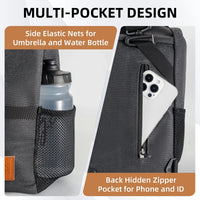 ROCKBROS Bike Handlebar Folding Bike Bag Bike Accessories Bike Storage 8L-10L