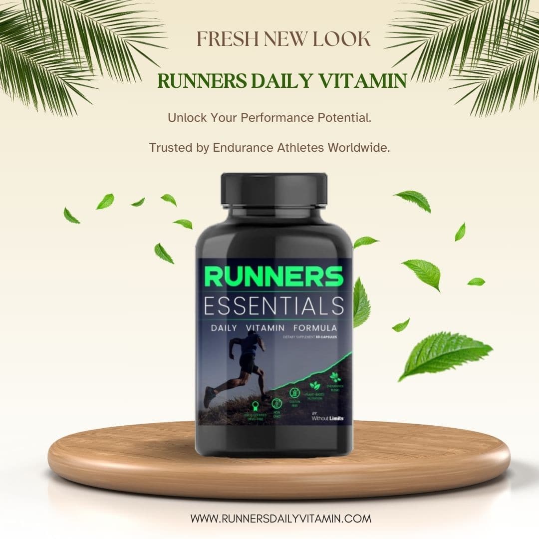 Runners Essentials Daily Vitamin Formula • 1 Month Supply