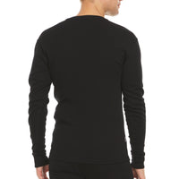 Midweight - Men's Long Sleeve Henley 100% Merino Wool