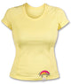 Hyperflex Women's Short Sleeve Watershirt, Sunshine (6, 10)
