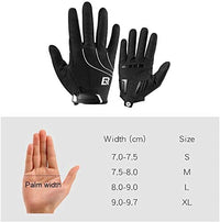 Cycling Full Finger Gloves Outdoor Sport Gloves Fit for Spring Autumn