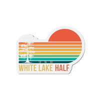 White Lake Half Magnets