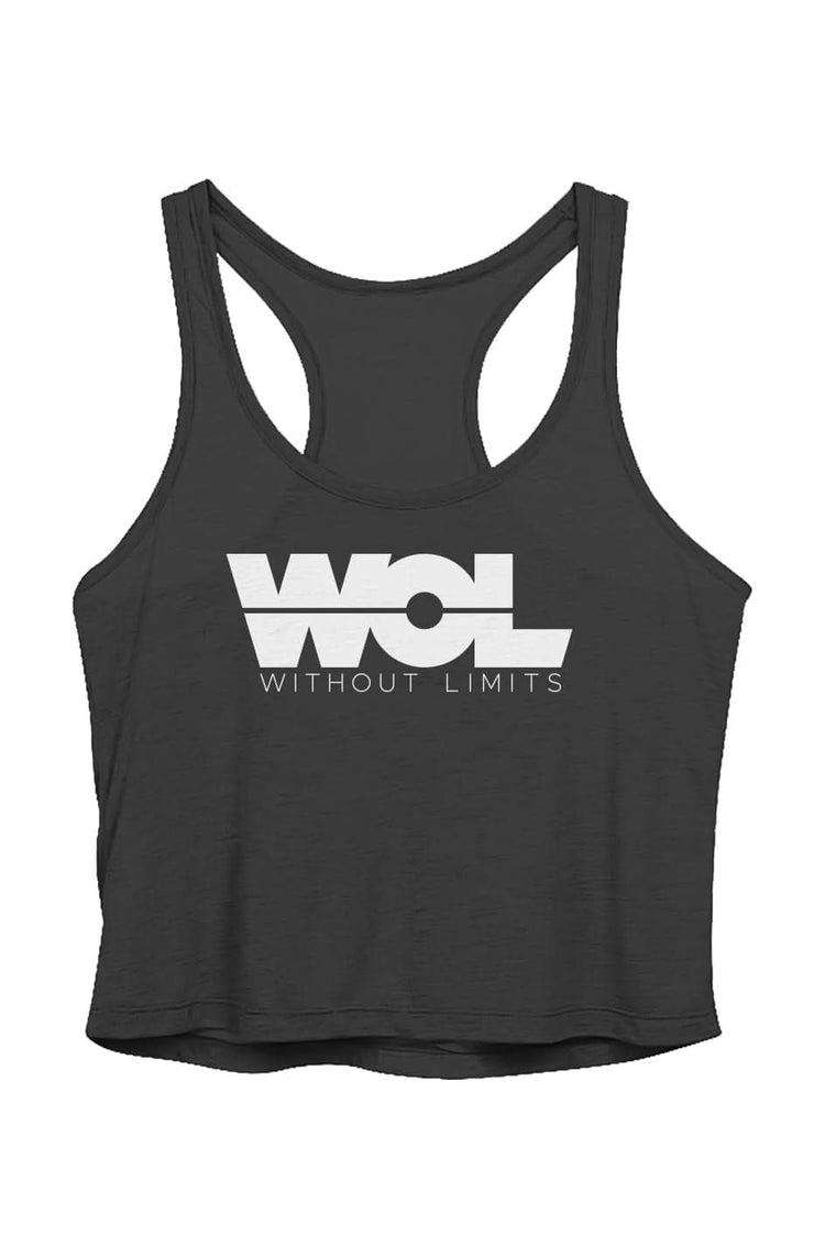 Lightweight Cropped Racer Tank