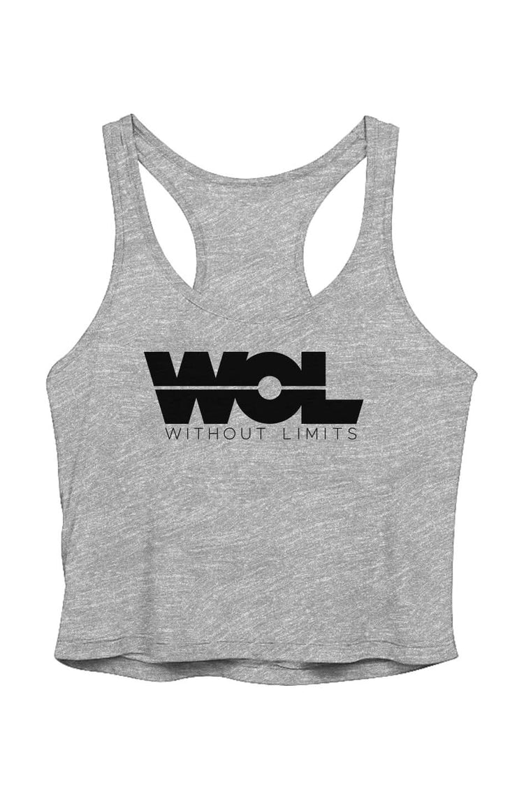 Lightweight Cropped Racer Tank