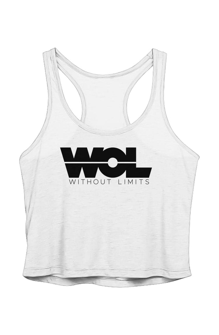 Lightweight Cropped Racer Tank