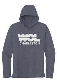 Triblend Wicking Long Sleeve Hoodie