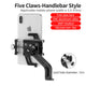 ROCKBROS Bike Mobile Phone Holder CNC Aluminum Bracket Five Claws Phone Holder
