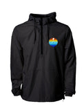 White Lake Half Lightweight Pullover Windbreaker