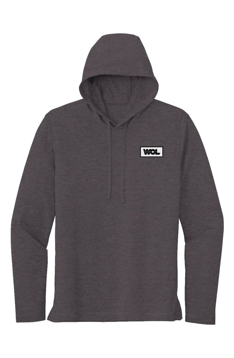 Triblend Wicking Long Sleeve Hoodie