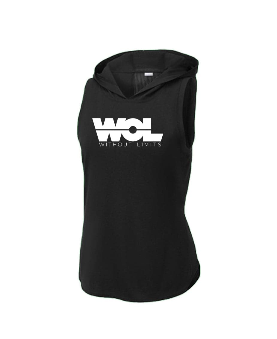 Tri-Blend Wicking Draft Hoodie Tank