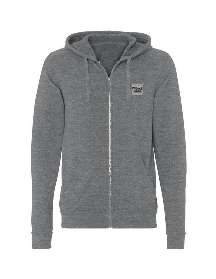 Triblend Full-Zip Sponge Fleece Hoodie