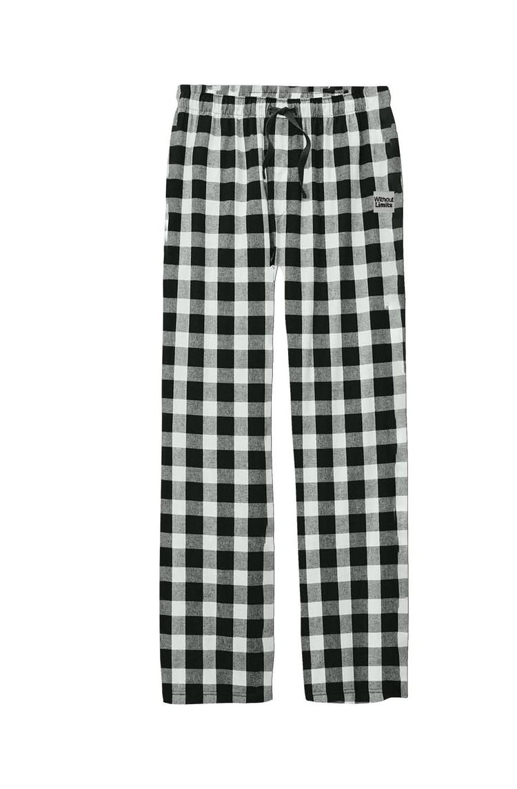 Mens Flannel Plaid Pant