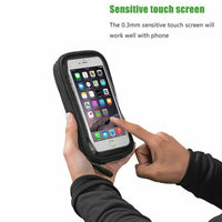 ROCKBROS 6.0" Bike Phone Holder Bag - Durable, Touchscreen, Large Capacity