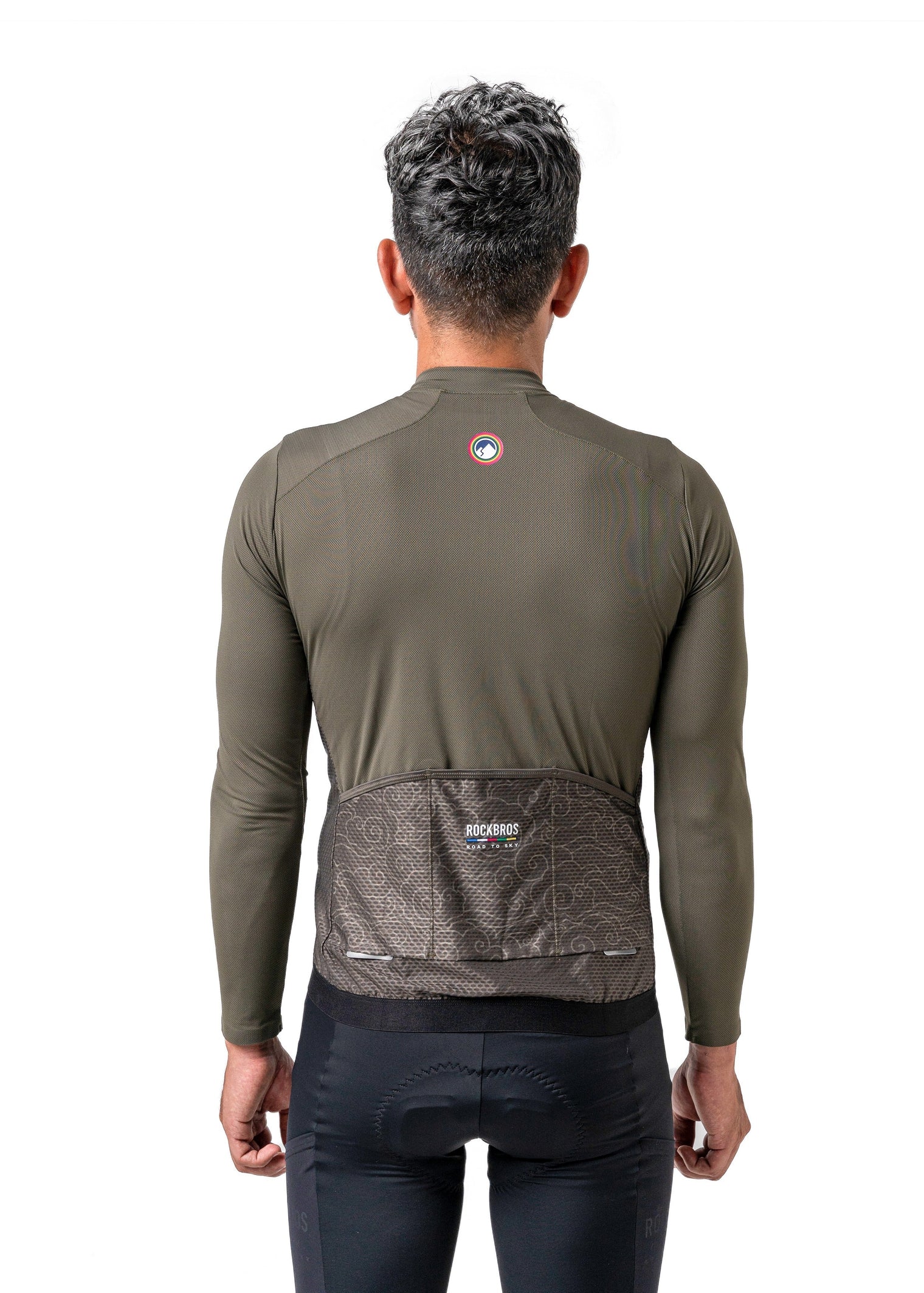 ROCKBROS Road-to-Sky Men's Cycling Long-Sleeved Jersey