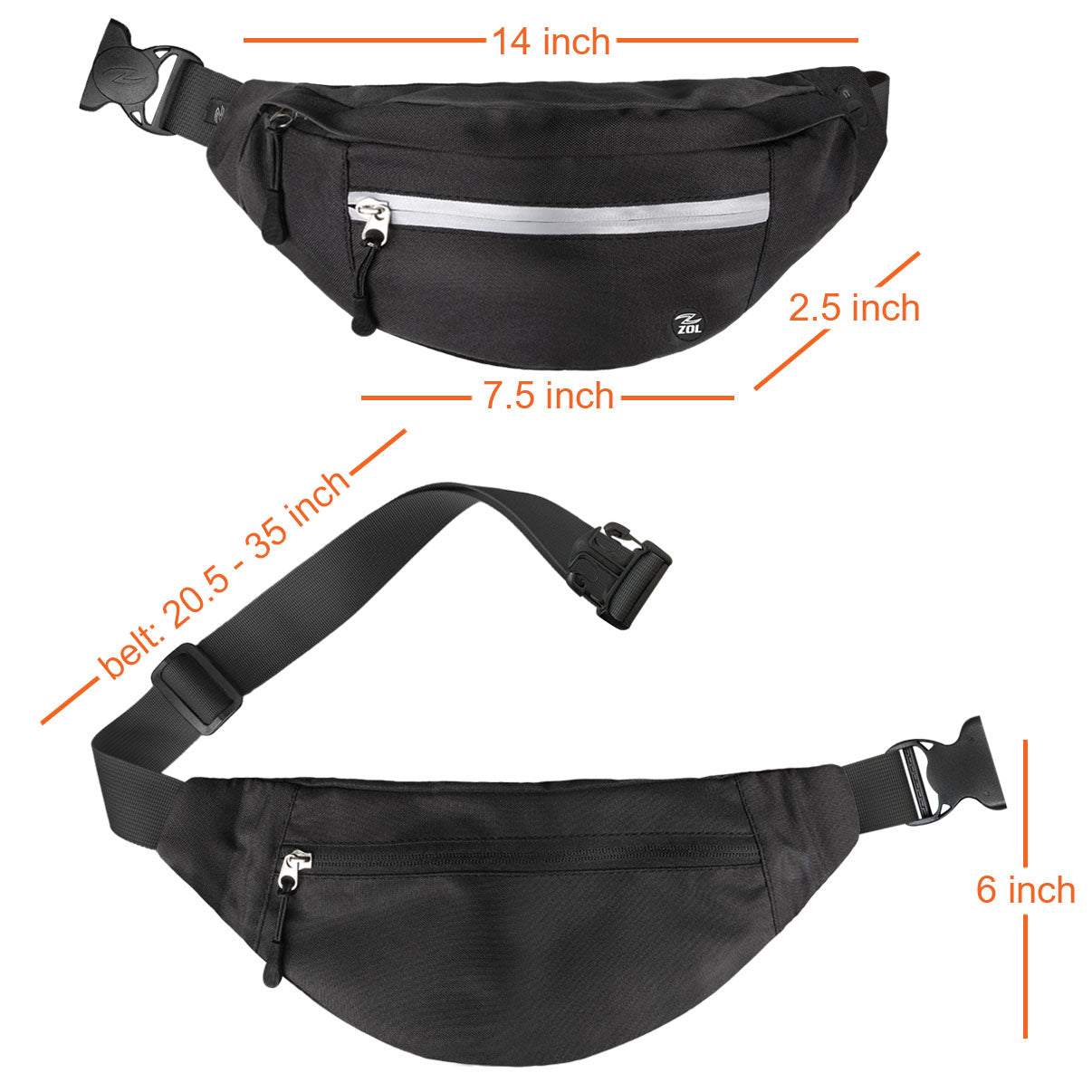 Zol Moda Waist Bag