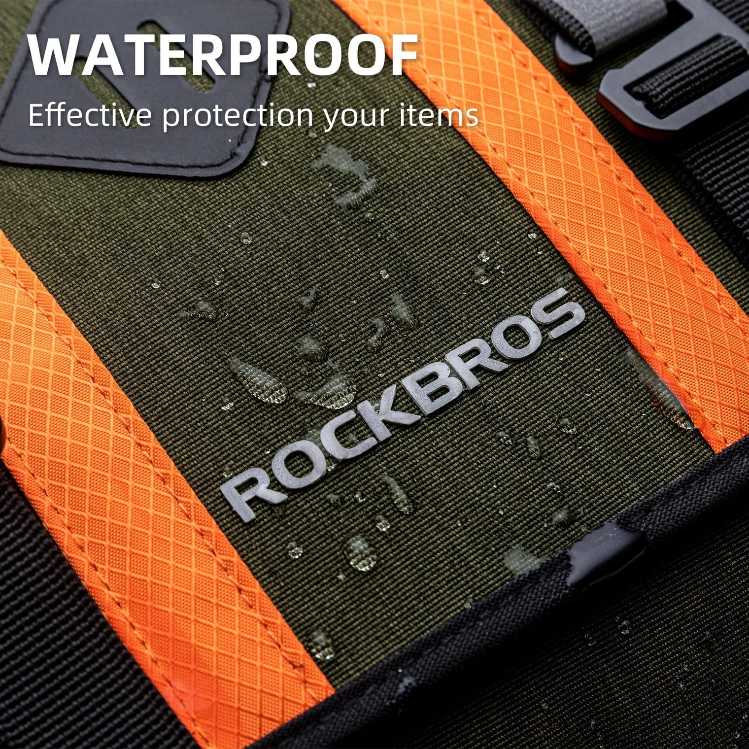 ROCKBROS Bike Handlebar Multifunctional Crossbody Bag with Shoulder Strap