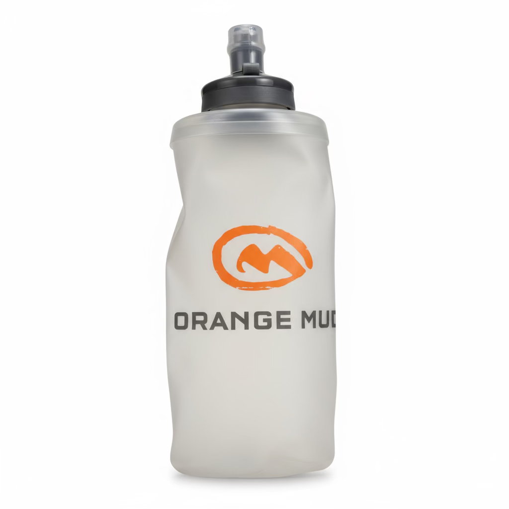 Orange Mud 500ml Soft Flask With Locking Bite Valve