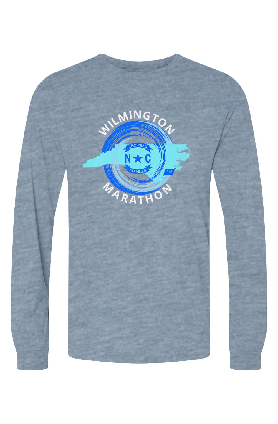 Wilmington Marathon Unisex Triblend L/S Tee