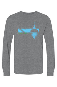 Run Wilmington Triblend L/S Tee