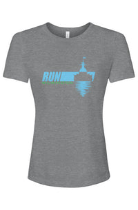 Run Wilmington Ladies' Relaxed Fit Triblend Tee