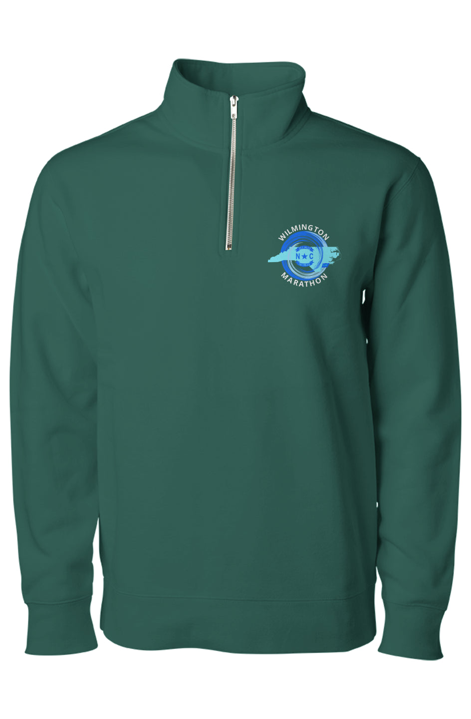 Wilmington Marathon Midweight Quarter Zip Pullover