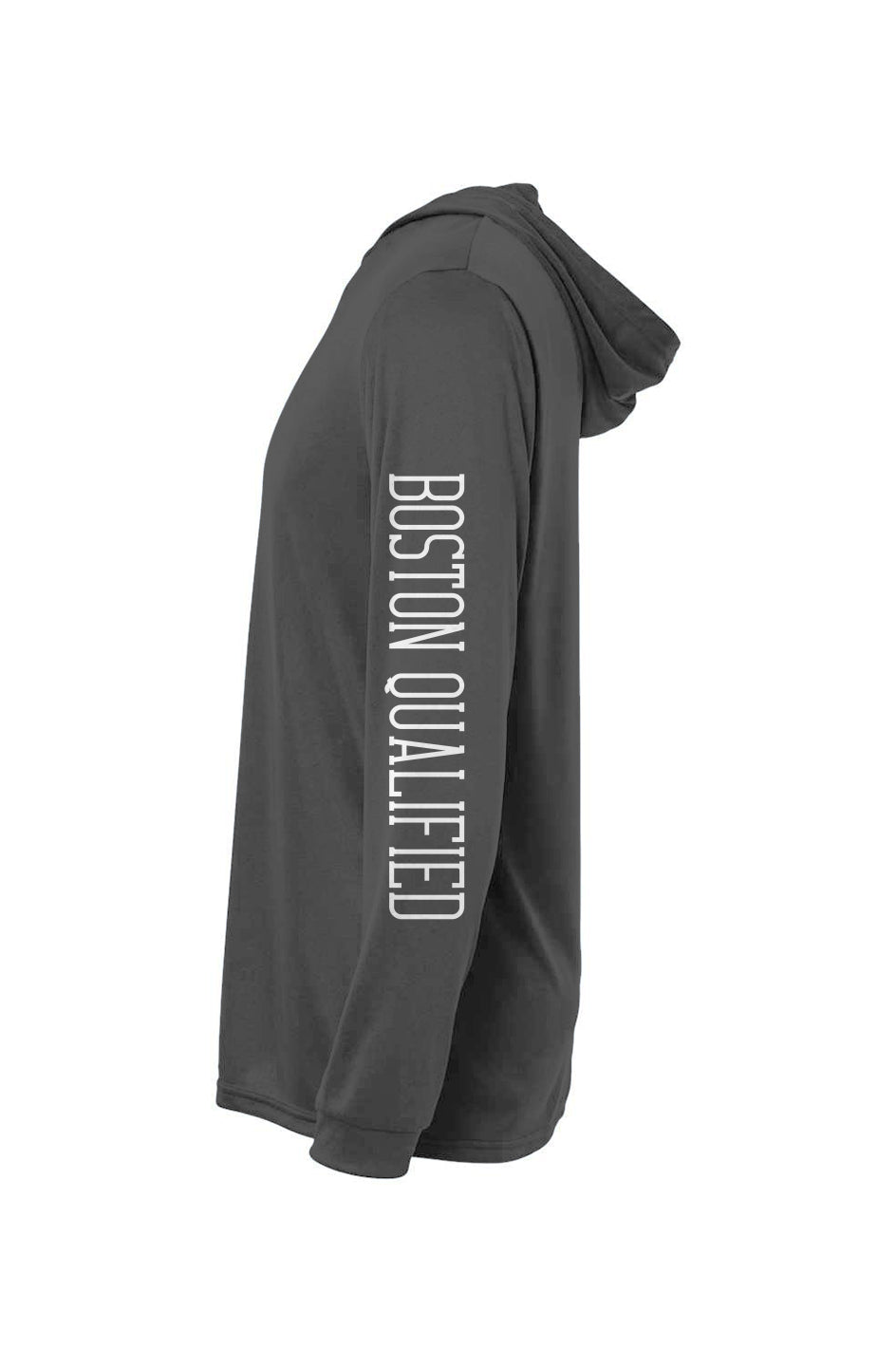 Boston Qualified Hooded L/S Performance Tee