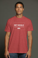 Set Goals Not Limits Triblend Tee