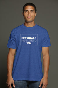 Set Goals Not Limits Triblend Tee