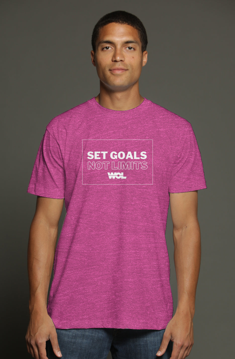 Set Goals Not Limits Triblend Tee