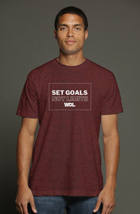 Set Goals Not Limits Triblend Tee