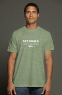 Set Goals Not Limits Triblend Tee