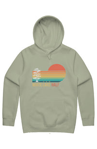 White Lake Half Men's Stencil Hoodie