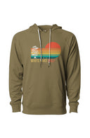 White Lake Half Terry Hooded Sweatshirt