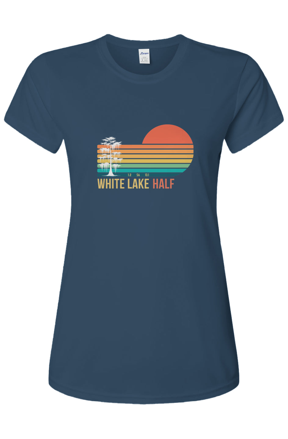 White Lake Half Ladies' Islander Performance Tee w/ UPF 50+