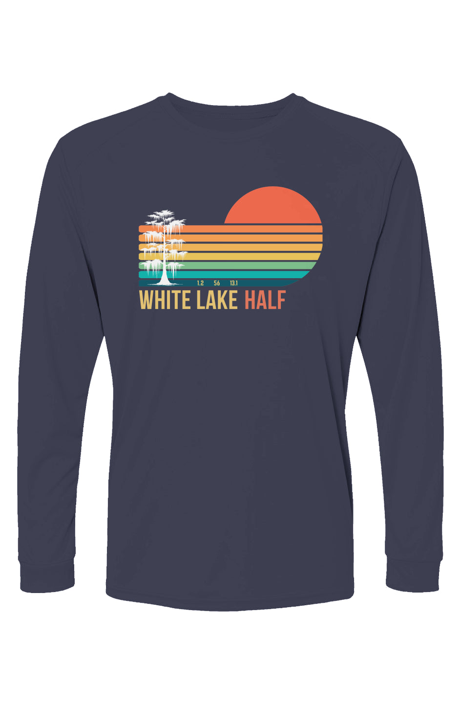 White Lake Half Islander L/S Performance Tee w/ SPF 50+