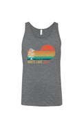 White Lake Half Unisex Triblend Tank 