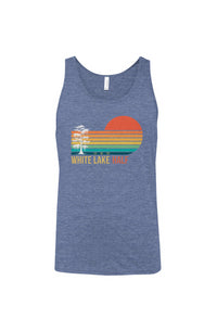 White Lake Half Unisex Tank