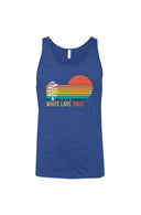 White Lake Half Unisex Tank