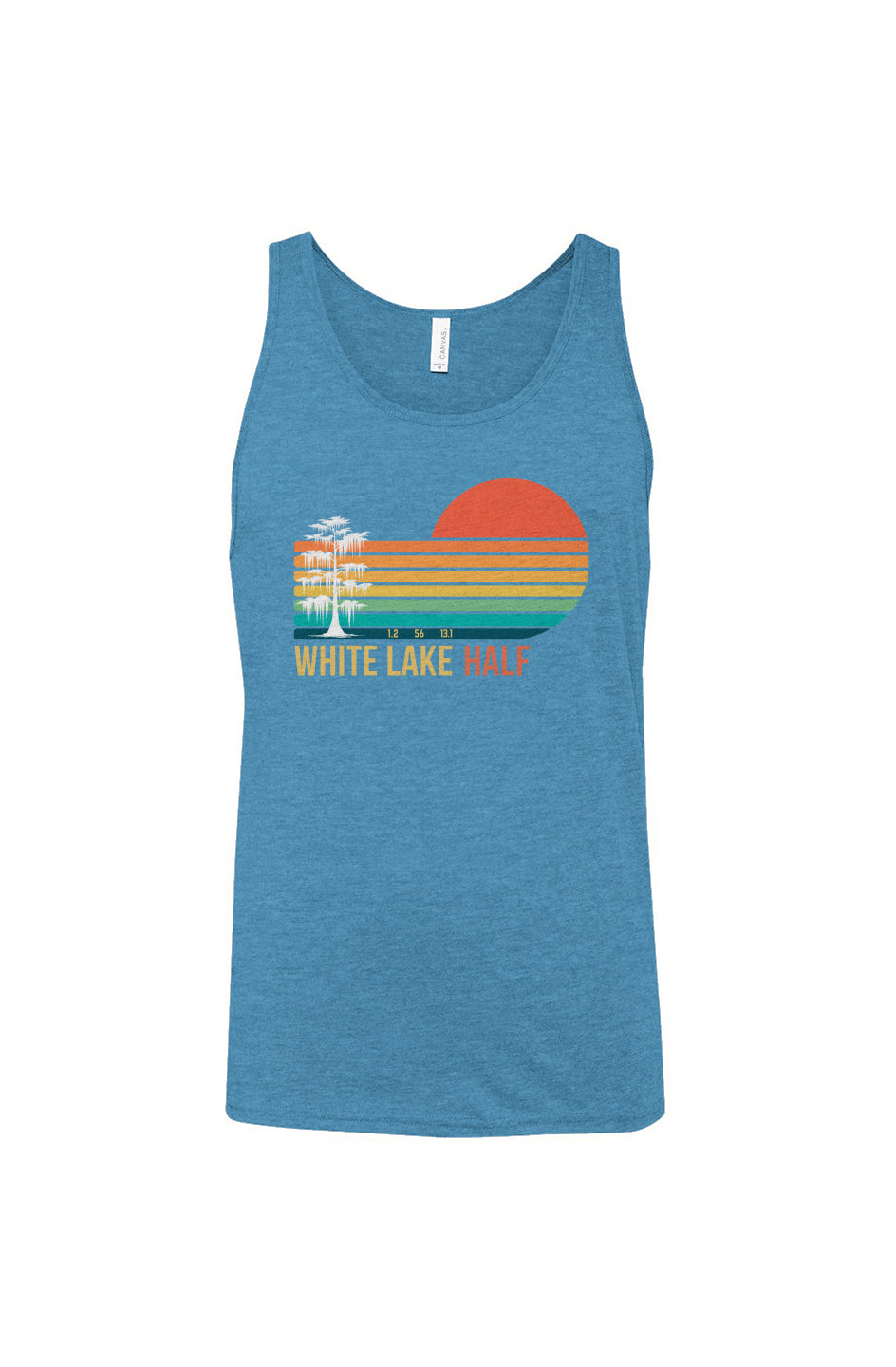 White Lake Half Unisex Tank