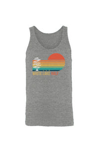 White Lake Half Unisex Tank