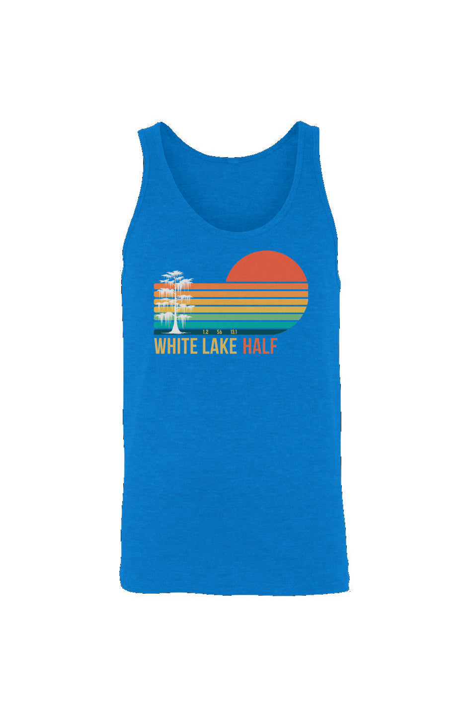 White Lake Half Unisex Tank