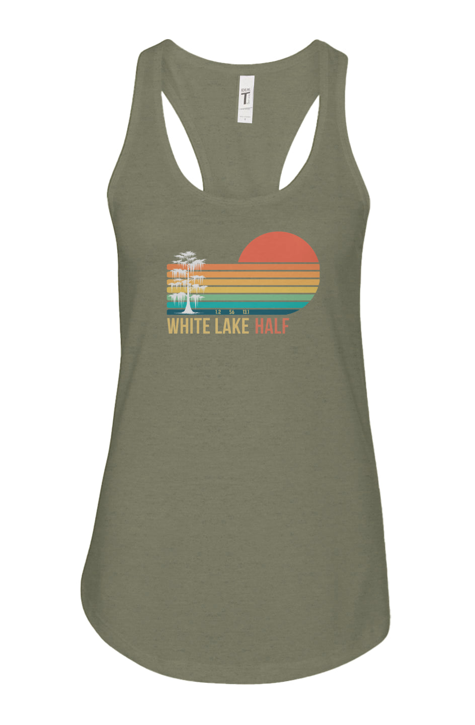 White Lake Half Ladies' Racerback Tank