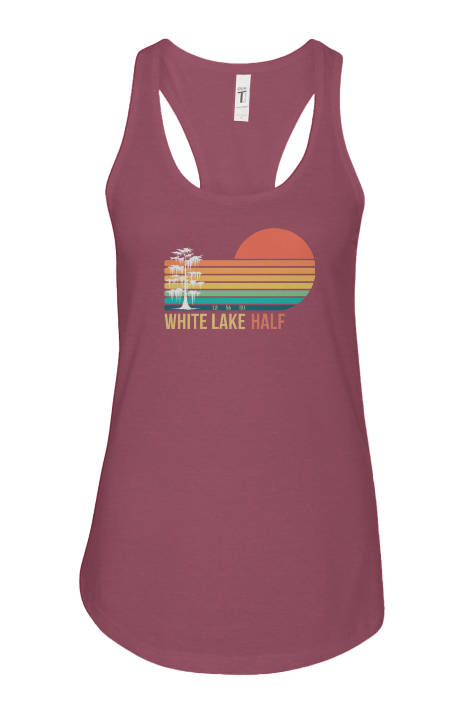 White Lake Half Ladies' Racerback Tank