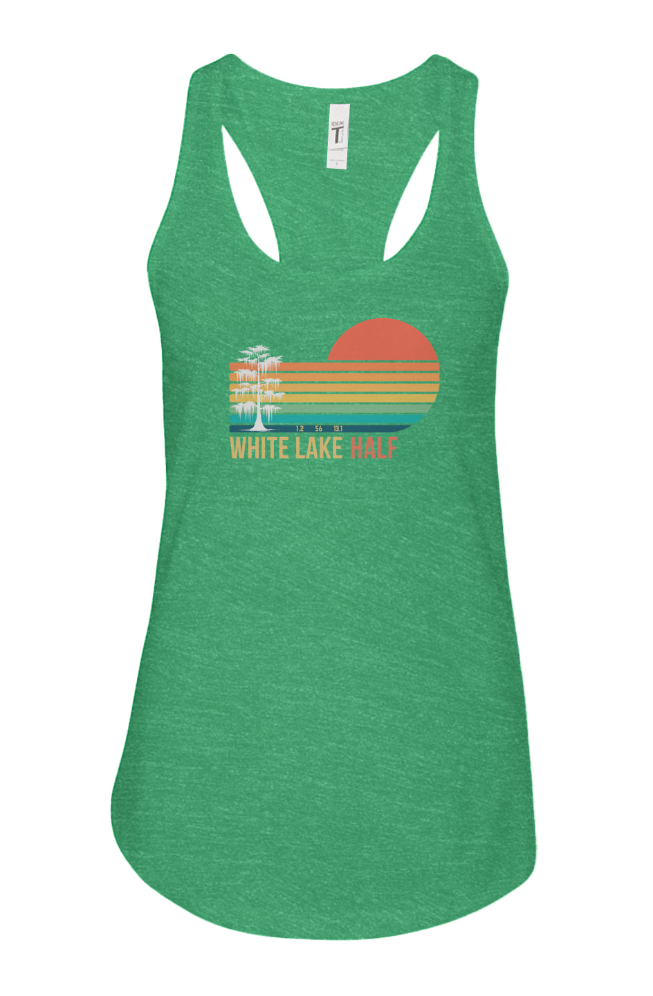 White Lake Half Ladies' Racerback Tank