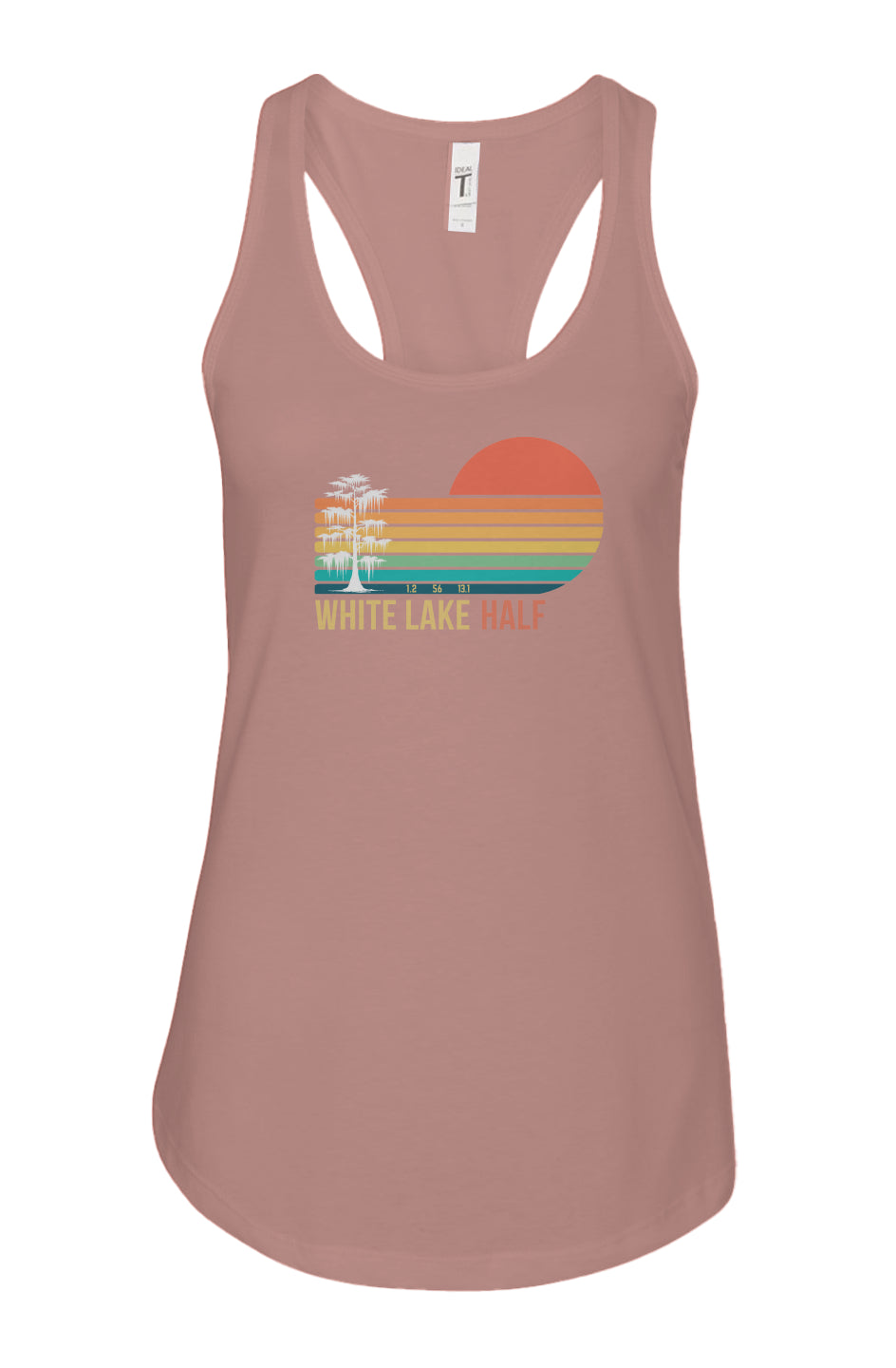 White Lake Half Ladies' Racerback Tank