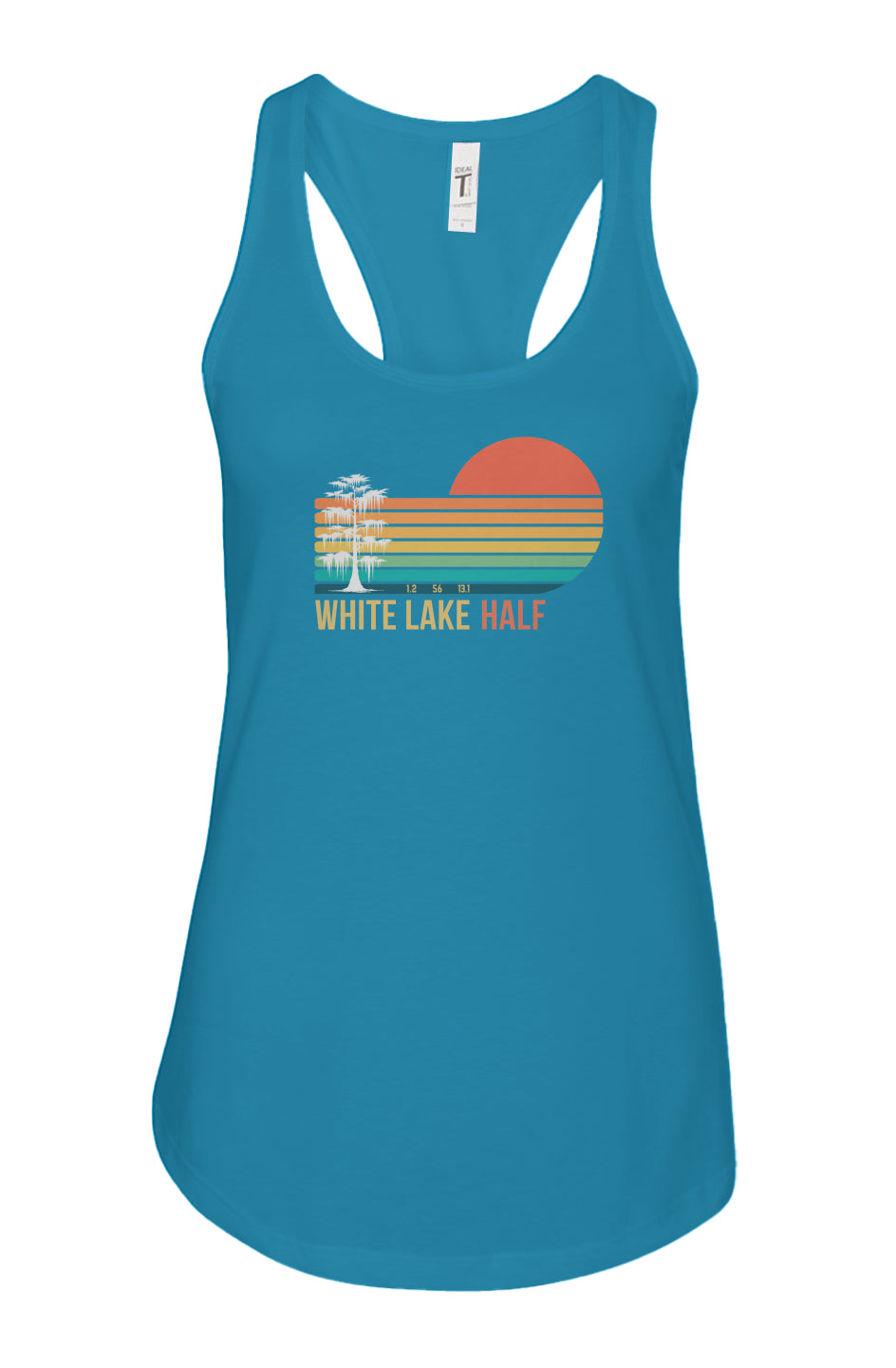 White Lake Half Ladies' Racerback Tank