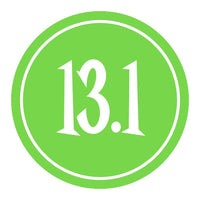 2.5-inch Round Runner Stickers (You Choose the Design & Color) SET OF 4