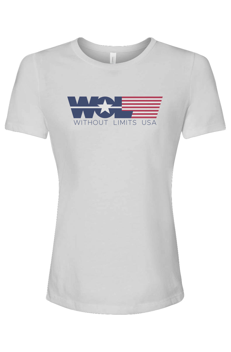 WOL USA Ladies' Relaxed Fit Triblend Tee