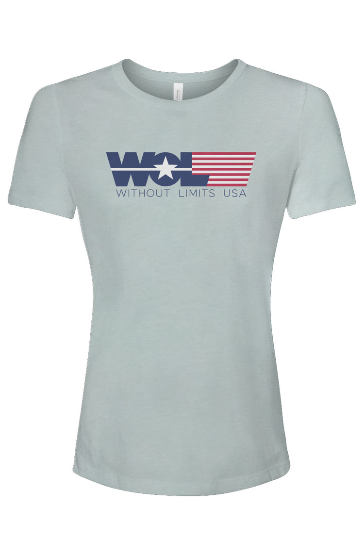 WOL USA Ladies' Relaxed Fit Triblend Tee